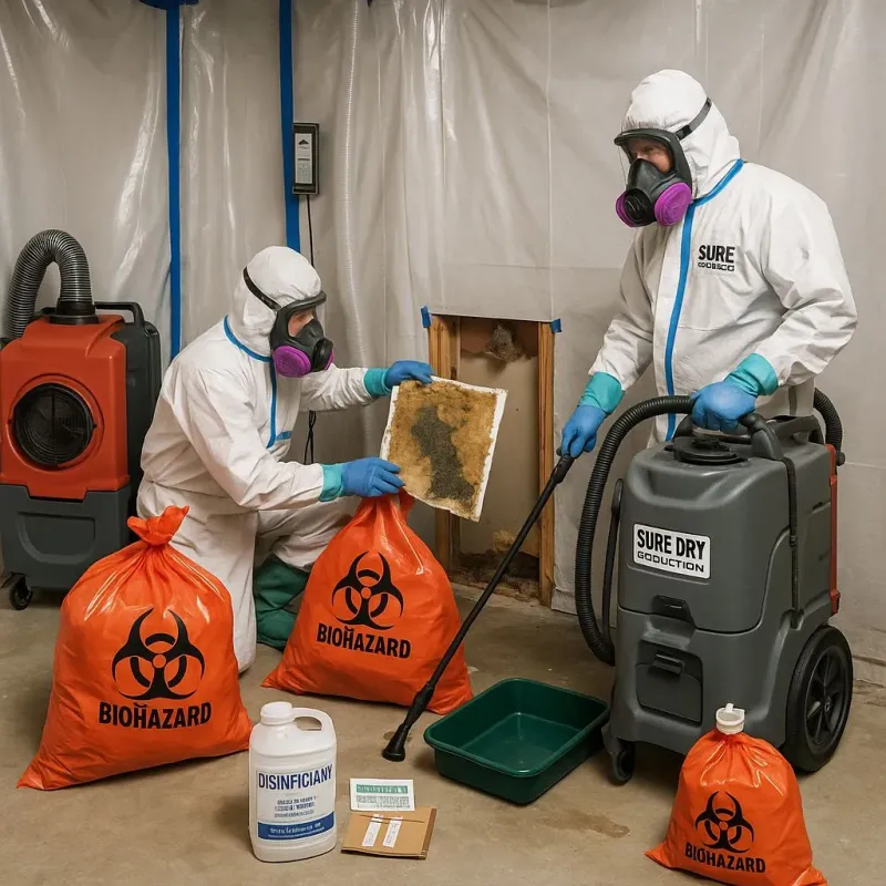 Contaminated Water Handling Protocols process in East Conemaugh, PA