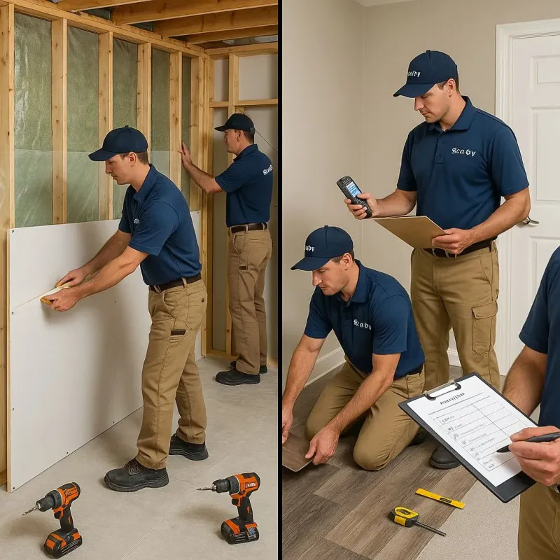 Repairs and Reconstruction process in East Conemaugh, PA