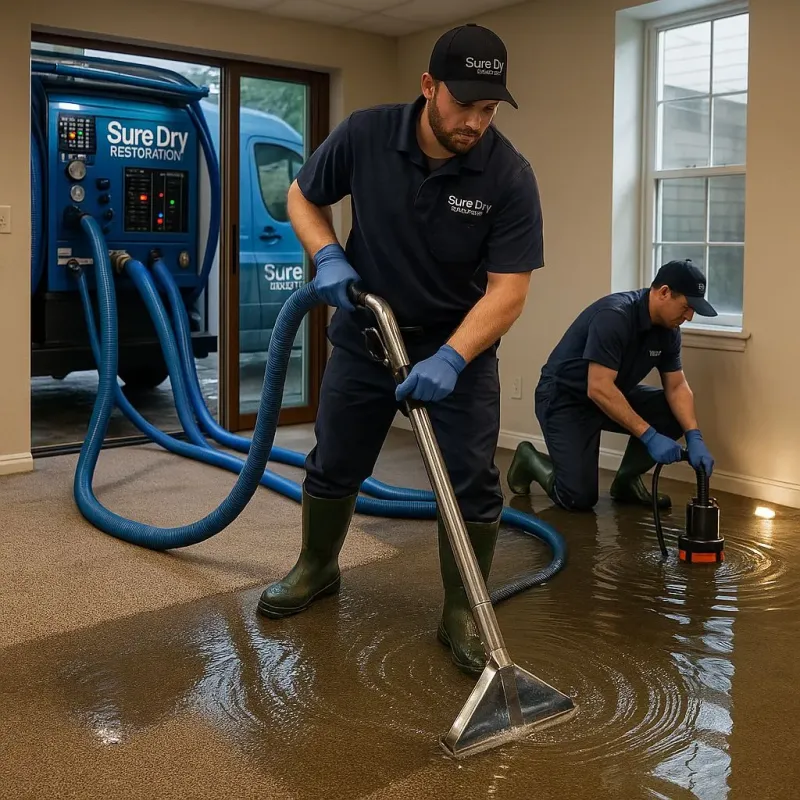 Water Extraction and Removal process in East Conemaugh, PA